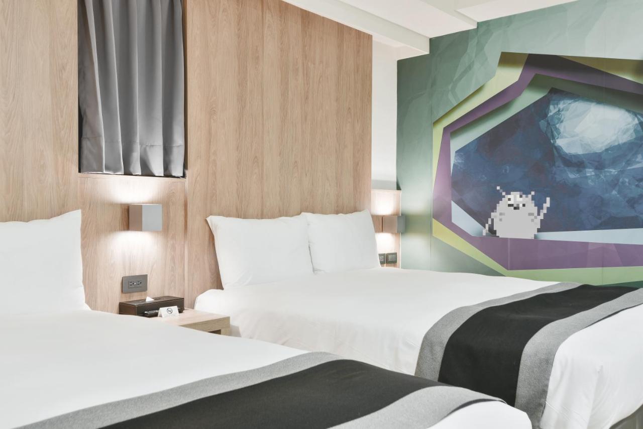 Trans Inn Taichung Buitenkant foto